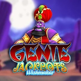 Genie Jackpots Wishmaker slot visual from Blueprint Gaming available on rocket-play-casino.org