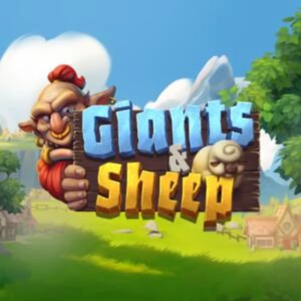 Giants and Sheep by Relax Gaming, showcased at rocket-play-casino.org – game logo