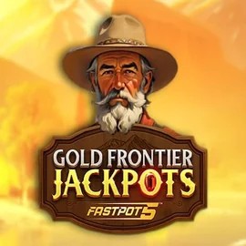Gold Frontier Jackpots FastPot5 game by Yggdrasil – logo hosted on Rocketplay casino