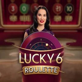 Lucky 6 Roulette slot icon by Pragmatic Play, available at Rocketplay casino