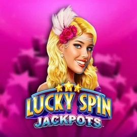 Lucky Spin Jackpots casino game by Novomatic – featured logo at Rocketplay casino