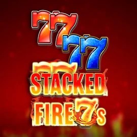 Stacked Fire 7s game by Inspired Gaming – logo hosted on Rocketplay casino